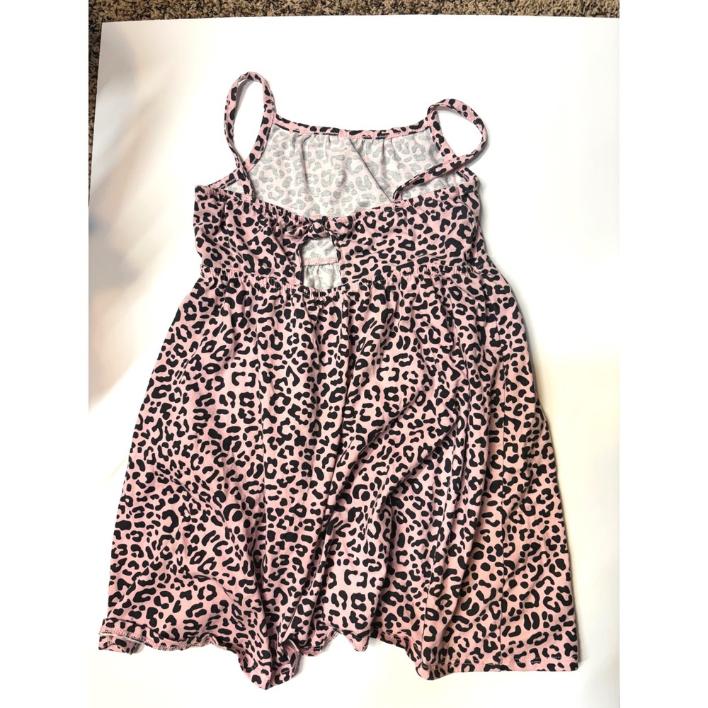 Wonder Nation The Childrens Place Girls 4T-5T Summer Dress Lot Daisy Leopard - Picture 7 of 10